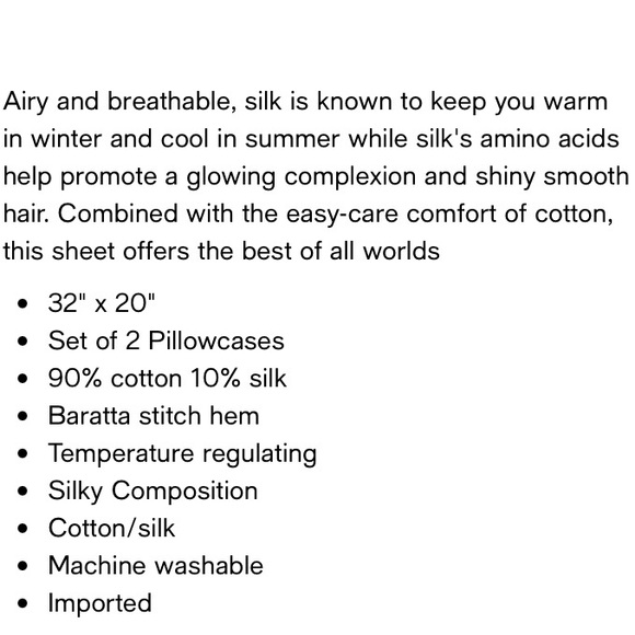 NWT Donna Karan Silk Indulgence Ivory Pillowcase Set - Picture 11 of 11